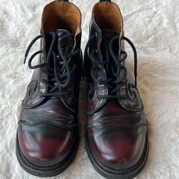 Fluevog Derby Swirl 5-eye Boots - Picture 5 of 5